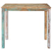 Masă de bar 110 x 55 x 100 cm Lemn recuperat solid Multicolour - WALTI WALTI