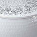 Masă de cafea rotundă ciocănită Alb Ø 55 x 55 cm Aluminiu - WALTI WALTI