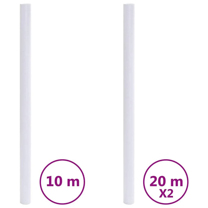 Folii fereastra, mată, alb, PVC WALTI
