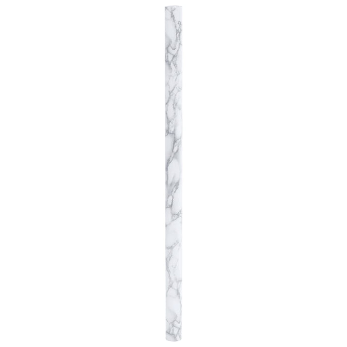 Autocolante mobilă autoadezive marmură, alb, 90x500 cm, PVC - WALTI WALTI