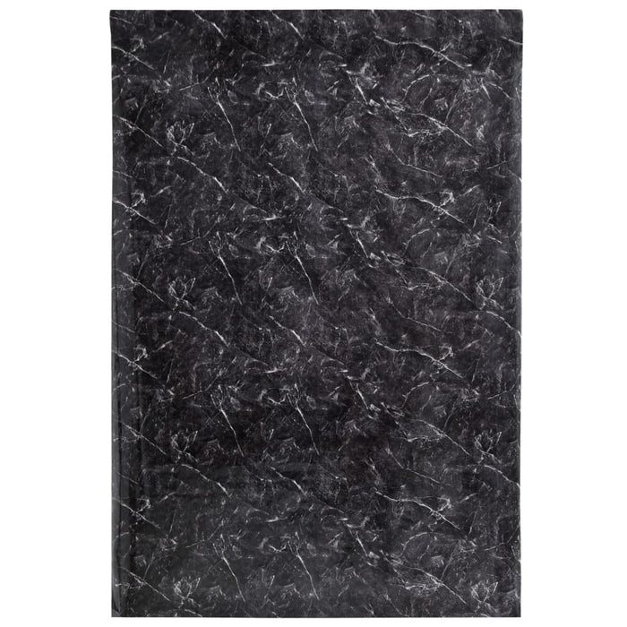 Autocolante pentru mobilier marmură, negru, 90x500 cm, PVC - WALTI WALTI