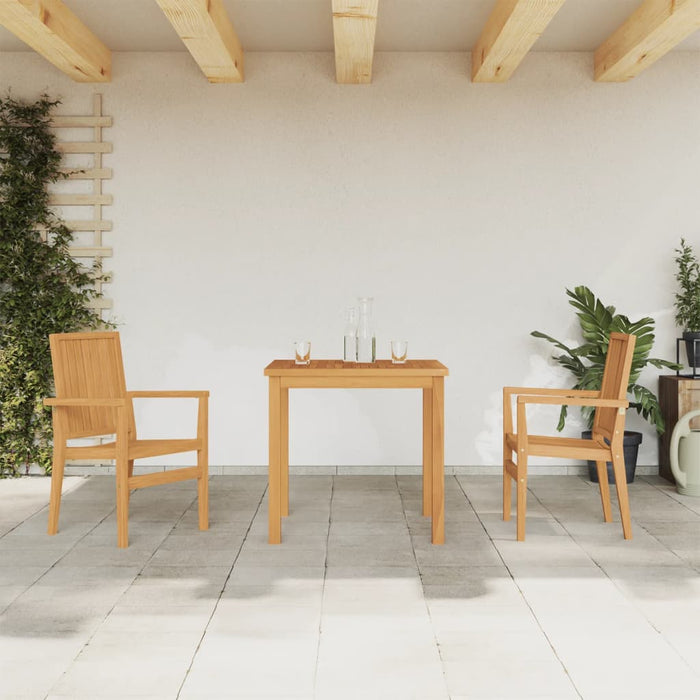 Set mobilier pentru grădină, 3 piese, lemn masiv de tec - WALTI WALTI