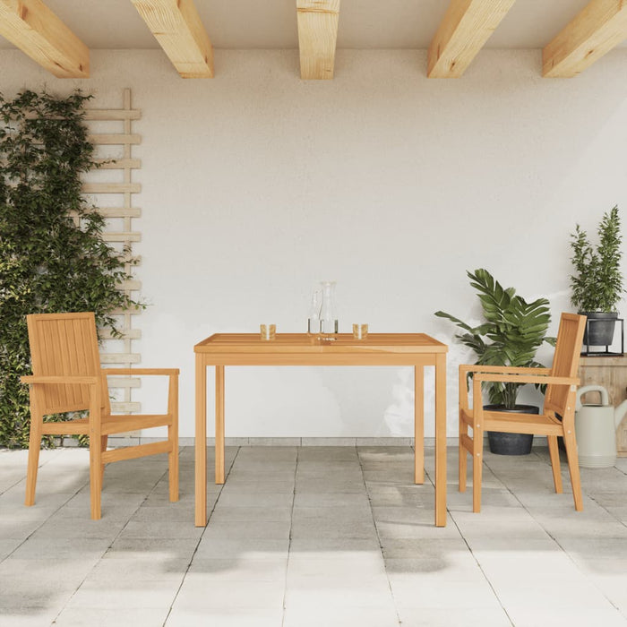 Set mobilier pentru grădină, 3 piese, lemn masiv de tec - WALTI WALTI