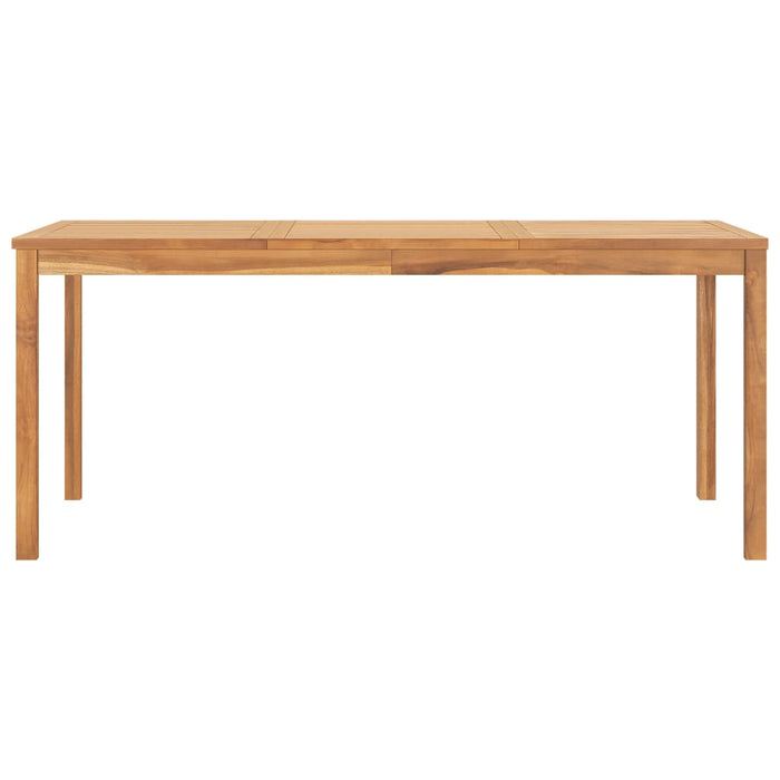 Set mobilier de grădină, 7 piese, lemn masiv de tec WALTI