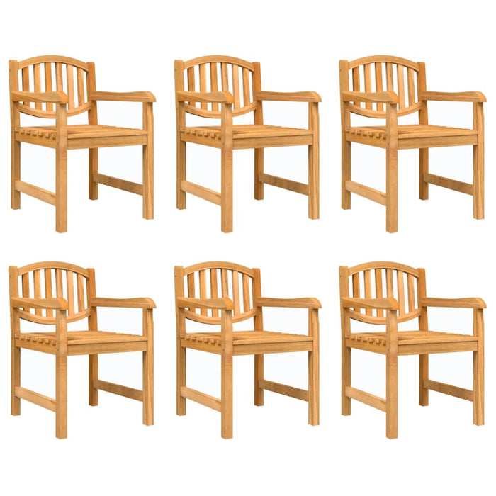 Set mobilier de grădină, 7 piese, lemn masiv de tec - WALTI WALTI