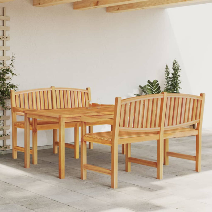 Set mobilier pentru grădină, 3 piese, lemn masiv de tec - WALTI WALTI