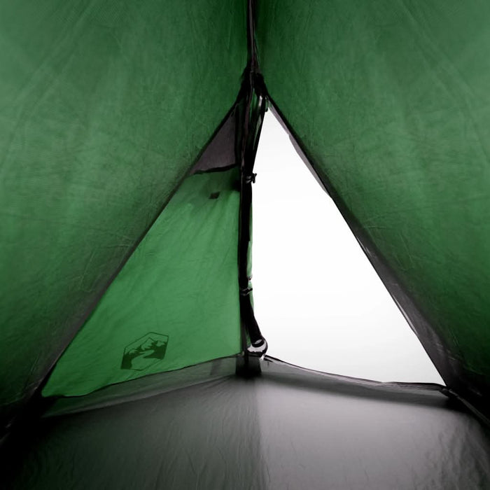 Cort de camping cupolă pentru 2 persoane, verde, impermeabil - WALTI WALTI