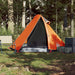 Cort de camping pentru 2 persoane, gri/portocaliu, impermeabil - WALTI WALTI