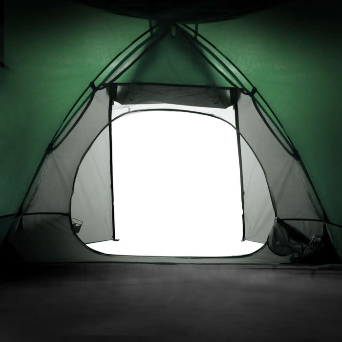 Cort de camping cupolă pentru 2 persoane, verde, impermeabil - WALTI WALTI