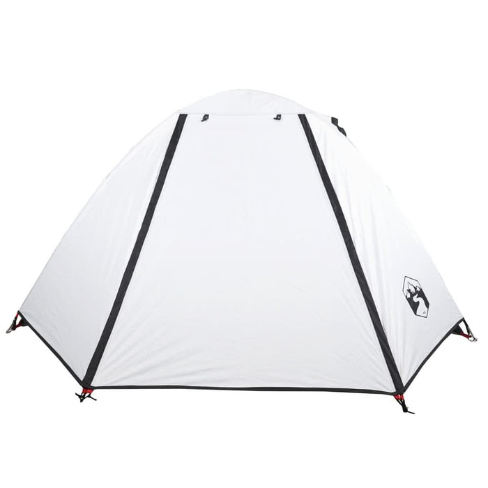 Cort camping cupolă 2 persoane alb, țesătură opacă, impermeabil - WALTI WALTI