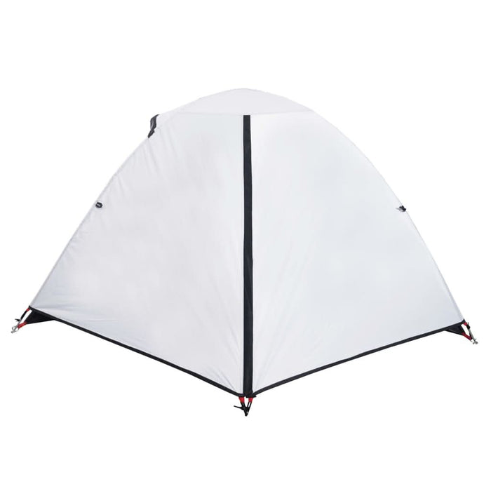 Cort camping cupolă 2 persoane alb, țesătură opacă, impermeabil - WALTI WALTI