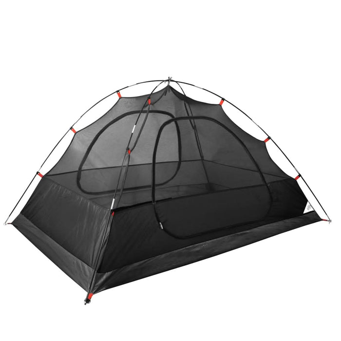 Cort camping cupolă 2 persoane alb, țesătură opacă, impermeabil - WALTI WALTI