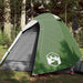 Cort de camping cupolă pentru 2 persoane, verde, impermeabil - WALTI WALTI