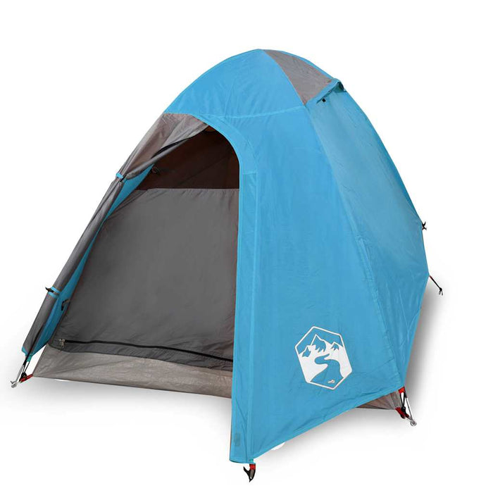 Cort de camping cupolă pentru 2 persoane, albastru, impermeabil - WALTI WALTI