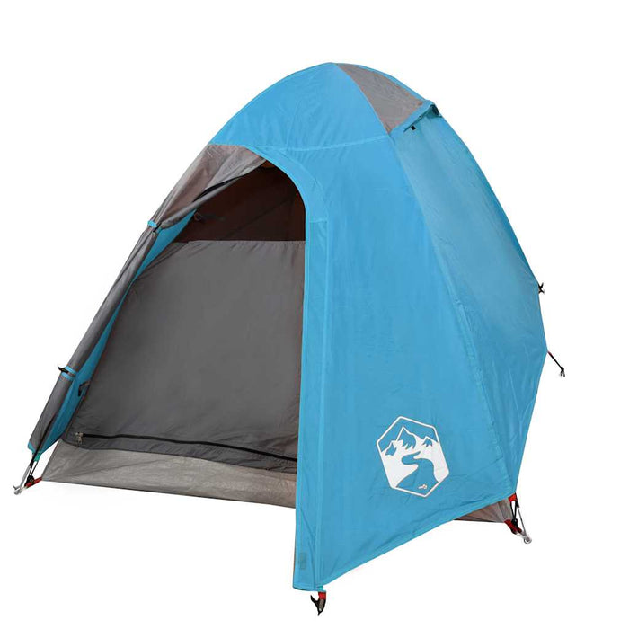 Cort de camping cupolă pentru 2 persoane, albastru, impermeabil - WALTI WALTI