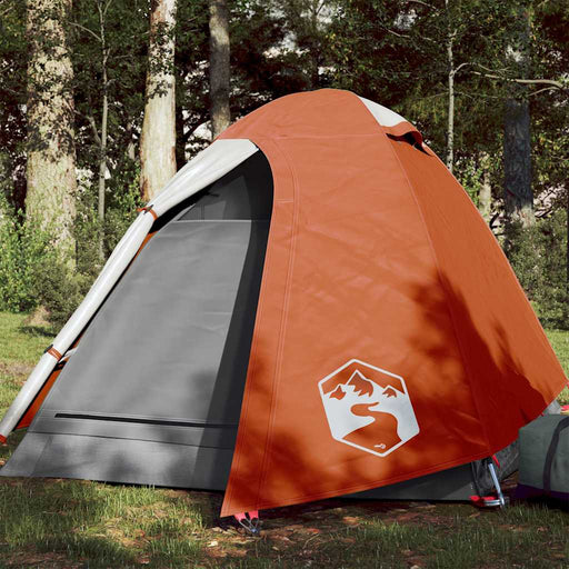 Cort de camping pentru 2 persoane, portocaliu, impermeabil - WALTI WALTI