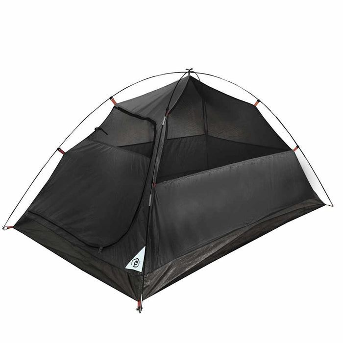 Cort camping cupolă 2 persoane alb, țesătură opacă, impermeabil WALTI