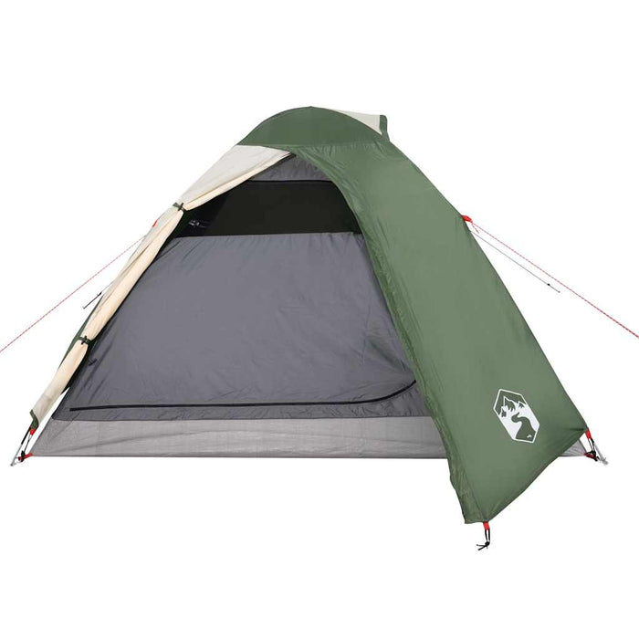 Cort de camping cupolă pentru 3 persoane, verde, impermeabil - WALTI WALTI