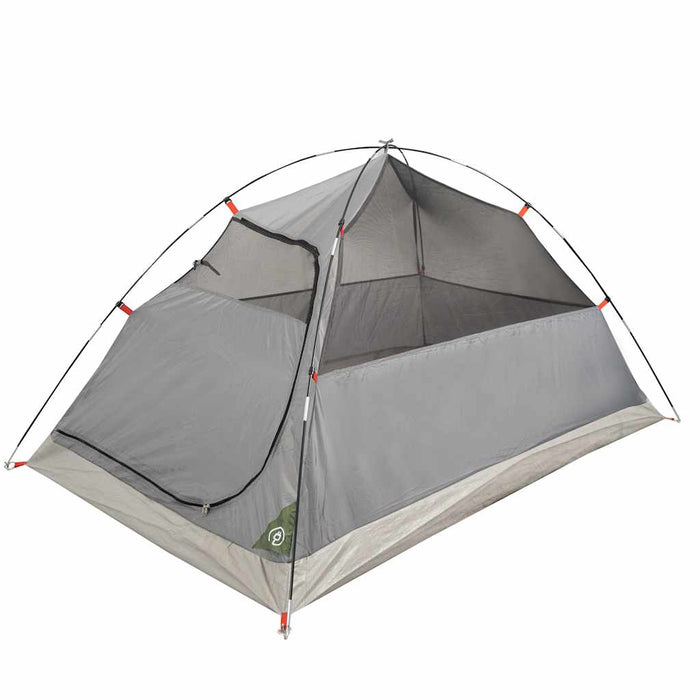 Cort de camping cupolă pentru 3 persoane, verde, impermeabil - WALTI WALTI