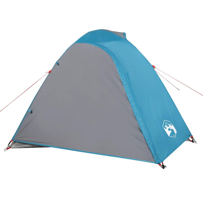 Cort de camping cupolă pentru 3 persoane, albastru, impermeabil - WALTI WALTI