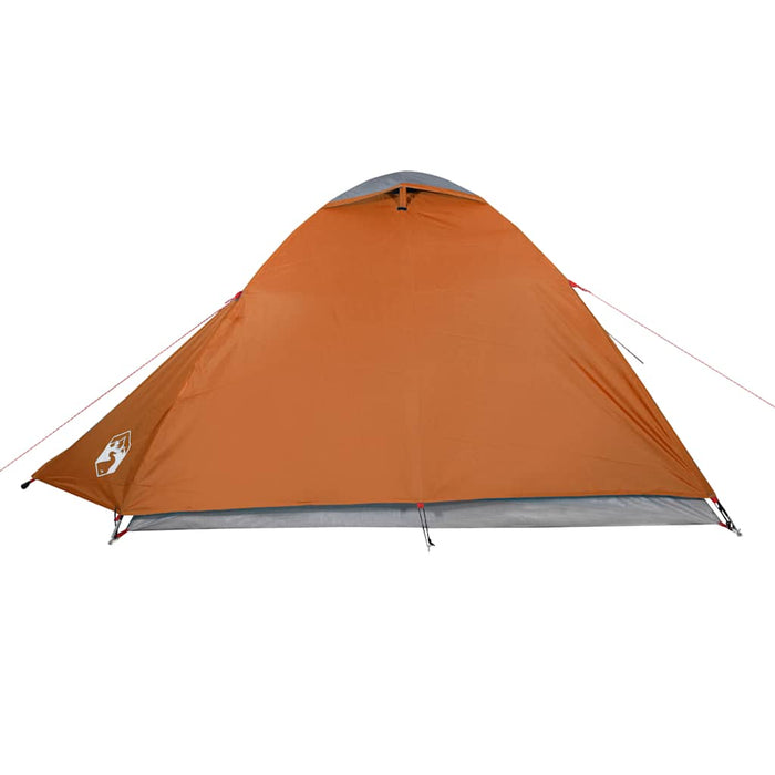 Cort de camping cupolă 3 persoane, portocaliu, impermeabil - WALTI WALTI