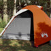 Cort de camping cupolă 3 persoane, portocaliu, impermeabil - WALTI WALTI