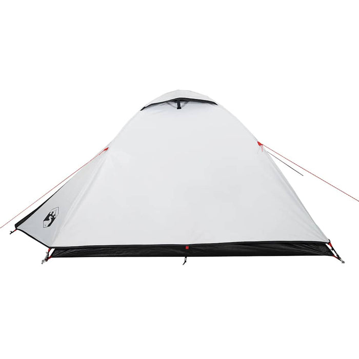 Cort camping cupolă 3 persoane alb, țesătură opacă, impermeabil - WALTI WALTI
