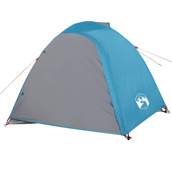 Cort de camping cupolă pentru 4 persoane, albastru, impermeabil - WALTI WALTI