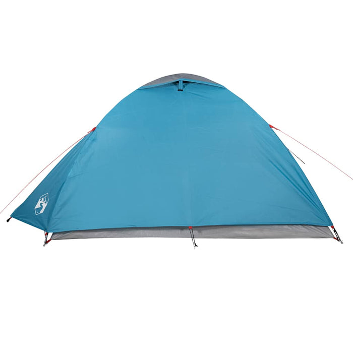 Cort de camping cupolă pentru 4 persoane, albastru, impermeabil - WALTI WALTI