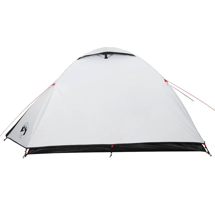 Cort camping cupolă 4 persoane alb, țesătură opacă, impermeabil - WALTI WALTI