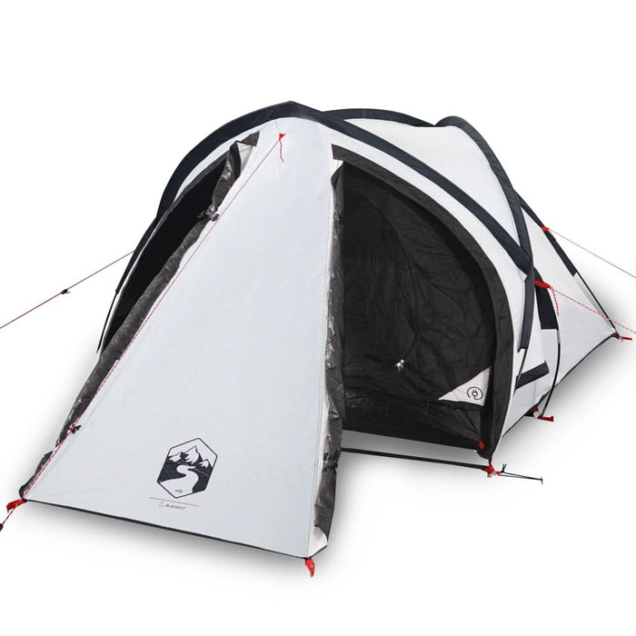Cort camping cupolă 2 persoane alb, țesătură opacă, impermeabil - WALTI WALTI