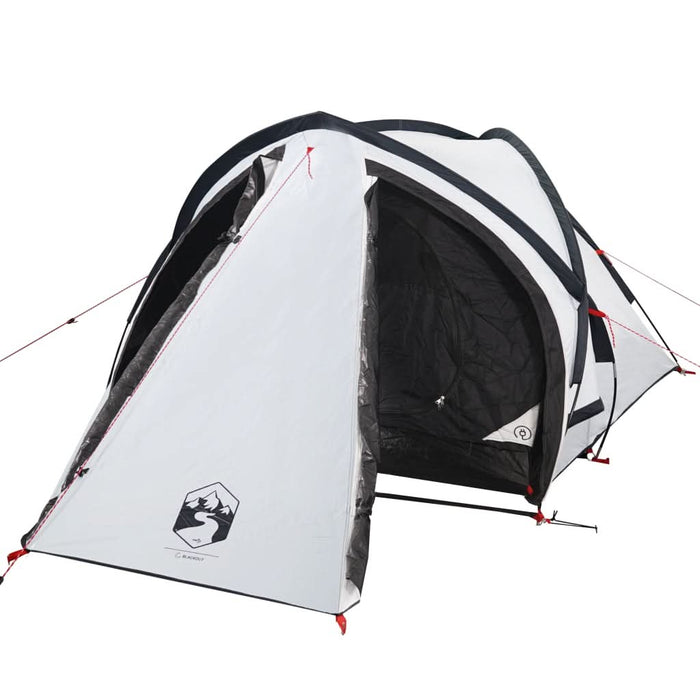 Cort camping cupolă 2 persoane alb, țesătură opacă, impermeabil - WALTI WALTI