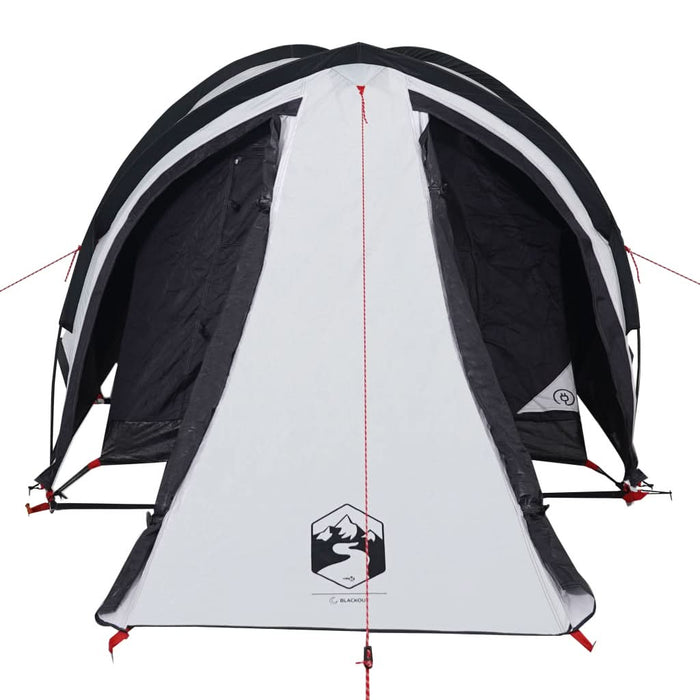 Cort camping cupolă 2 persoane alb, țesătură opacă, impermeabil - WALTI WALTI