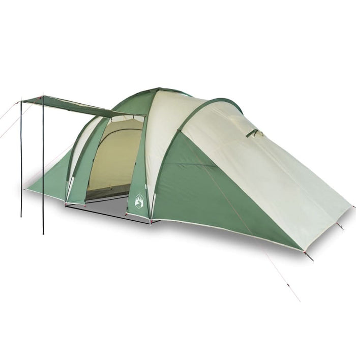 Cort de camping cupolă pentru 6 persoane, verde, impermeabil - WALTI WALTI