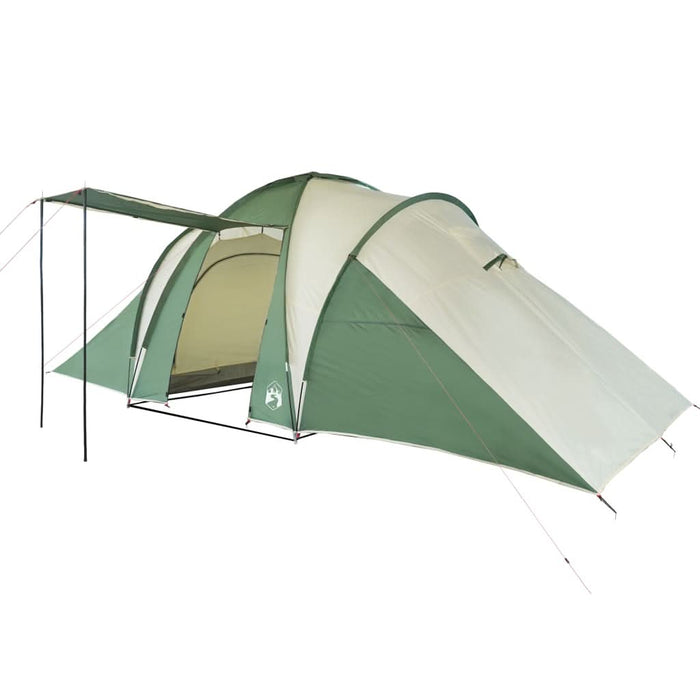 Cort de camping cupolă pentru 6 persoane, verde, impermeabil - WALTI WALTI