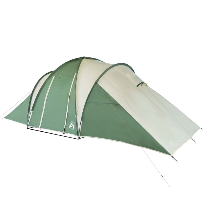 Cort de camping cupolă pentru 6 persoane, verde, impermeabil - WALTI WALTI