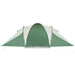 Cort de camping cupolă pentru 6 persoane, verde, impermeabil - WALTI WALTI