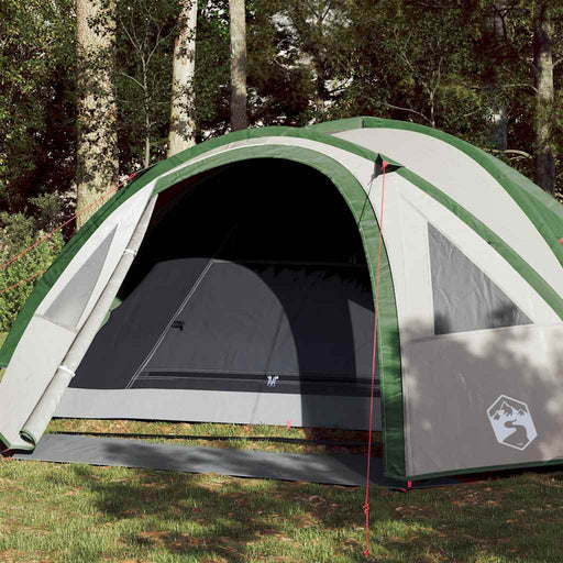 Cort de camping cupolă pentru 4 persoane, verde, impermeabil - WALTI WALTI