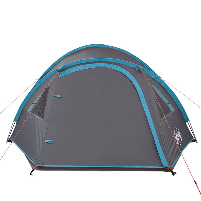 Cort de camping cupolă pentru 4 persoane, albastru, impermeabil - WALTI WALTI