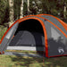 Cort de camping pentru 4 persoane, portocaliu, impermeabil - WALTI WALTI