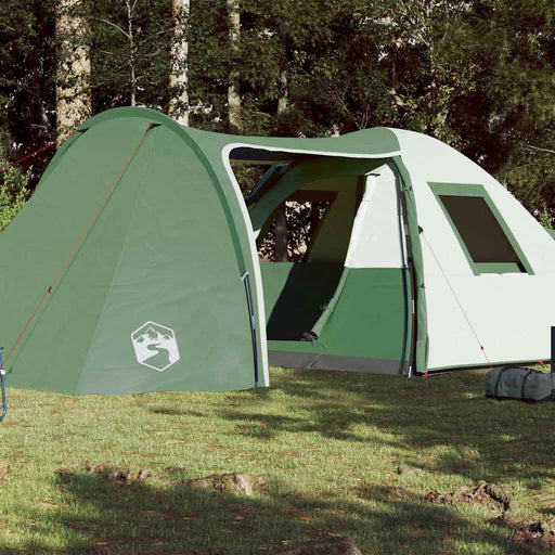Cort de camping cupolă pentru 6 persoane, verde, impermeabil - WALTI WALTI