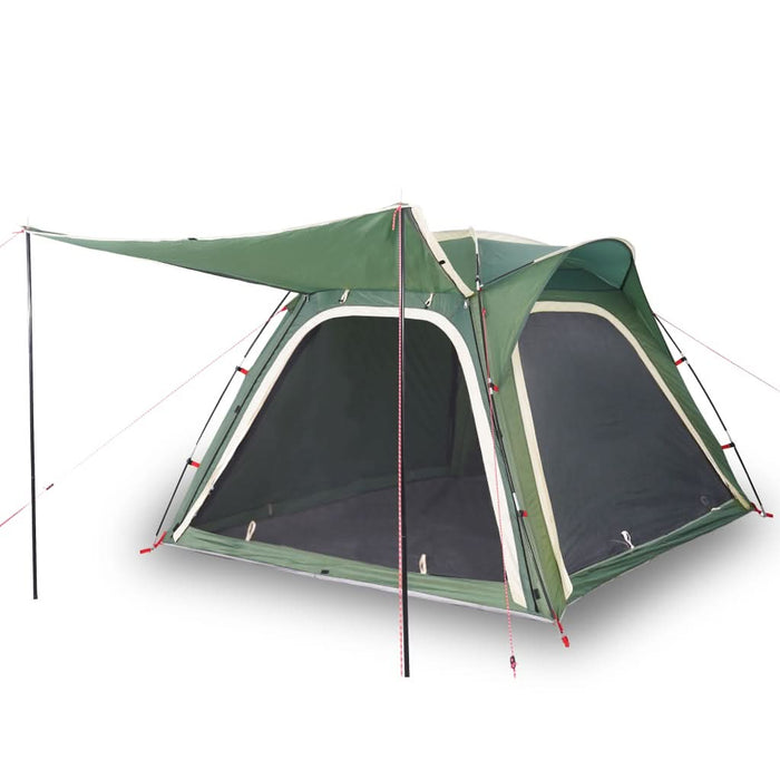 Cort de camping, 4 persoane, verde, impermeabil, setare rapidă - WALTI WALTI