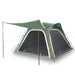 Cort de camping, 4 persoane, verde, impermeabil, setare rapidă - WALTI WALTI