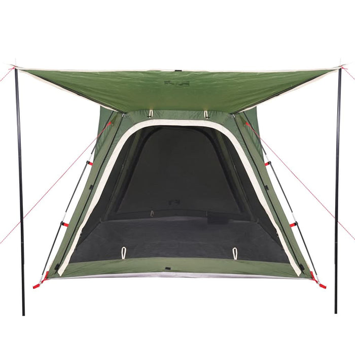 Cort de camping, 4 persoane, verde, impermeabil, setare rapidă - WALTI WALTI