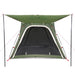 Cort de camping, 4 persoane, verde, impermeabil, setare rapidă - WALTI WALTI