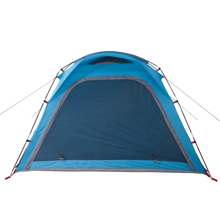 Cort camping, 4 persoane, albastru, impermeabil, setare rapidă - WALTI WALTI