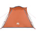 Cort camping, 4 persoane, gri/oranj, impermeabil, setare rapidă - WALTI WALTI