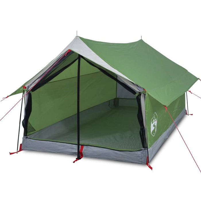 Cort de camping pentru 2 persoane, verde, impermeabil - WALTI WALTI