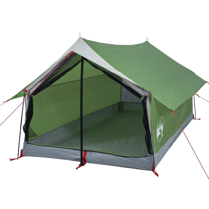 Cort de camping pentru 2 persoane, verde, impermeabil - WALTI WALTI