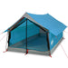 Cort camping pentru 2 persoane, albastru, impermeabil - WALTI WALTI